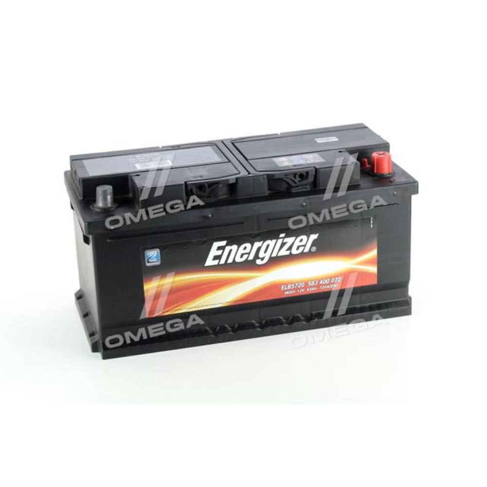 Акумулятор   83Ah-12v Energizer (353х175х175), R,EN720 !КАТ. -20%