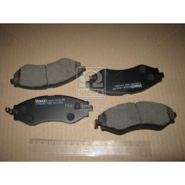 Колодки торм.дисковые передн. DAEWOO LEGANZA (пр-во Mando)