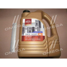 Масло моторн. BREXOL Ultra Plus 5W30 SN VW 504/507 (Каністра 4л)  Масло моторн. BREXOL Ultra Plus 5W30 SN VW 504/507 (Каністра 4л)