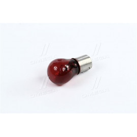 Лампа покажч. повороту 12V 21W BAU15S RED (Квант)  Лампа покажч. повороту 12V 21W BAU15S RED (Квант)