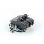 Колодка гальм. диск. STANDARD  DACIA LOGAN 04- передн. (RIDER) 