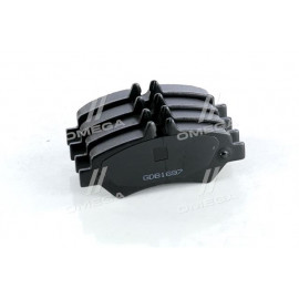 Колодка торм. диск. STANDARD  MB SPRINTER(906)/VW CRAFTER 06- задн. (RIDER)