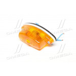 Фонарь габаритный боковой оранжевый, б/л, 100х43х45 (Руслан-Комплект) 