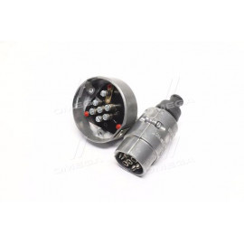 Вилка-розетка 12В Сільгосптехніка, ЗІЛ, ГАЗ, Газель, УАЗ, Волга, ВАЗ, МТЗ (вир-во БААЗ)