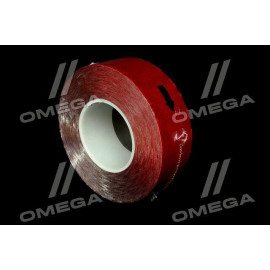 СТРІЧКА-Світловідбиваючі наклейки, РУЛОН 50М * 50мм ЧЕРВОНА (TEMPEST)