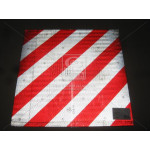 Табличка обємний негабаритний вантаж метал / светоотражающая 420Х420 мм (TEMPEST) 