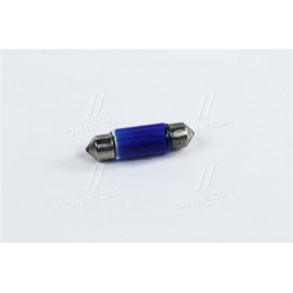 Лампа cофітня синя C5W SV8.5-8 35mm 12V 5W <ДК>