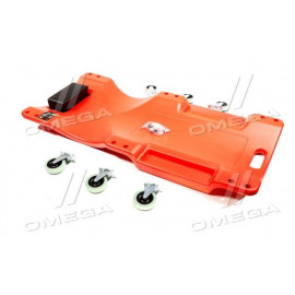 Лежак автослесаря пластик с подушкой <ДК>