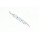 Діодний модуль 12V 3 SMD (5050)  0,72w колір світіння біл. (75mm*12mm) (ви-во Китай) 