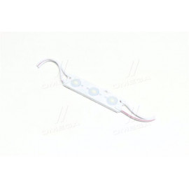 Діодний модуль 12V 3 LED (5730) з лінзою 1,5W колір світіння біл. (50mm*16mm) (ви-во Китай)