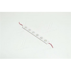 Діодний модуль 12V 6 LED (5730) з лінзою 1,2W колір світіння біл. (142mm*17mm) (ви-во Китай)