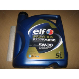 Олива моторн. ELF Evolution FULL-TECH MSX 5W-30 (Каністра 5л)  Олива моторн. ELF Evolution FULL-TECH MSX 5W-30 (Каністра 5л)