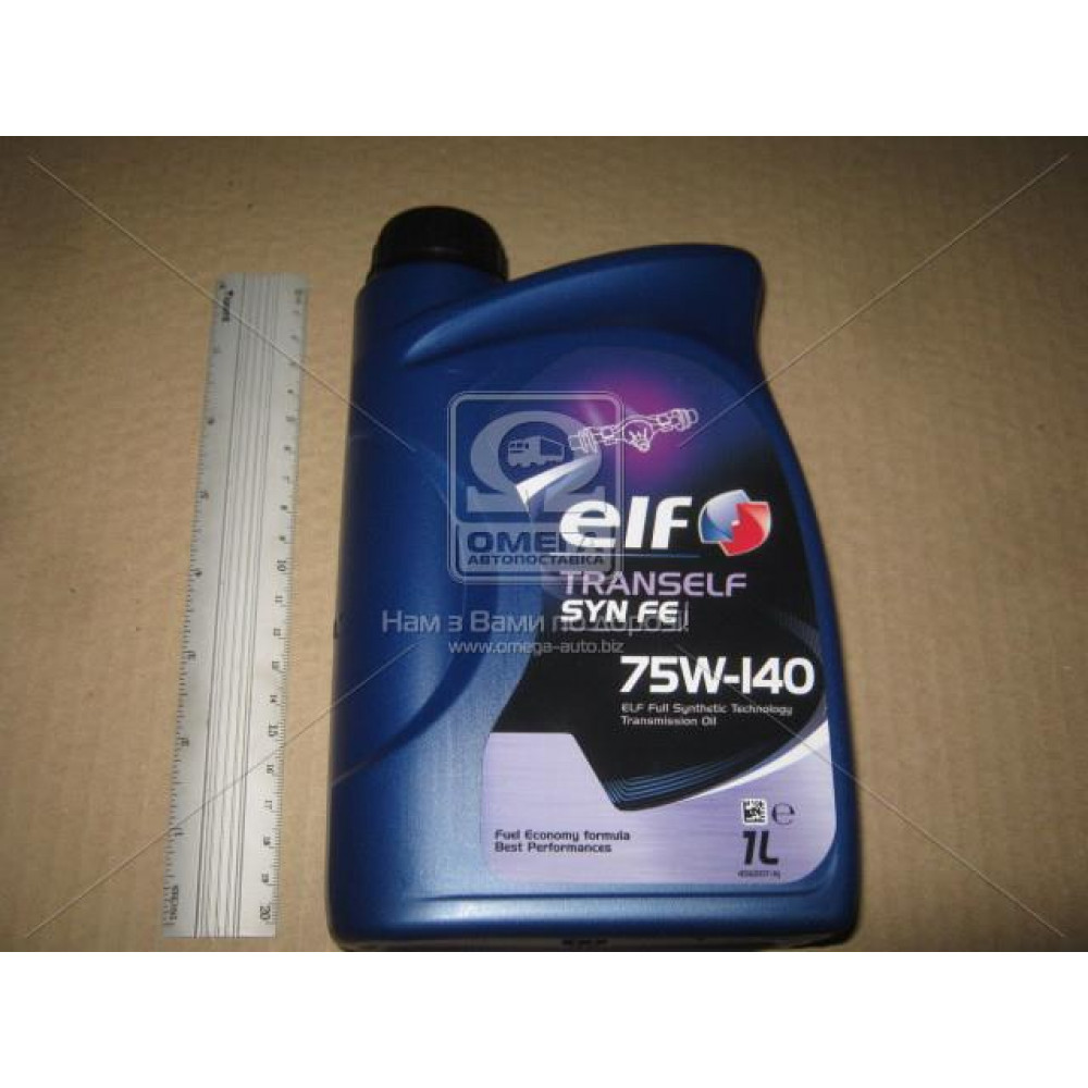 Масло трансмисс. ELF Tranself SYN FE 75W-140 (Канистра 1л)