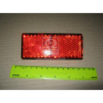 Световозвращатель (катафот) прямоуг. красн. со шпилькой ГАЗ (пр-во ОСВАР) 