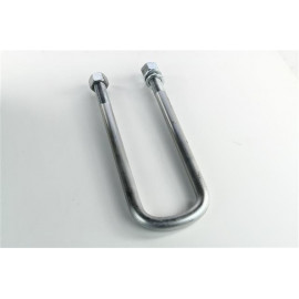 Стремянка ресори задньої КАМАЗ 8 тн М24х1,5 L=350 ПРЕМІУМ (з гайкою і гровером) (DETALKA)