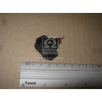 Перемикач клавішний ON/OFF 3 к-т., овал, підсв. - лампа розжарюван., червоний.  (ви-во Китай) 