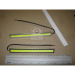 Вогні ходові денні COB-світлодіод (суцільне світіння), колір білий (ви-во Китай) 