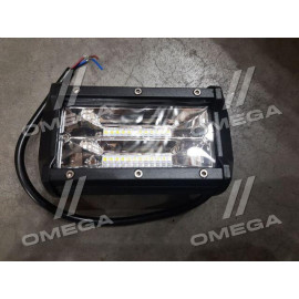 Фара LED дополнительная 24W, 24 лампы узкий луч <ДК>