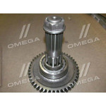 Вал вторинний КПП МТЗ в зборі з гайкою 