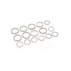 Сідло клапана (випускного + впускного, 16 шт.) ГАЗ 53,3307, ПАЗ, УАЗ (вир-во України)