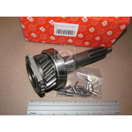 Вал первинний КПП (з підшип. Вир-во ДК, під гайку, 5 найменувань.) ГАЗ 3307,53 <ДК>