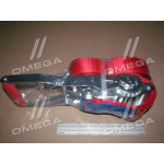 Стяжка вантажу, 5t. 50mm.x5m. (0.5 + 4.5) подовжена ручка <RIDER> 