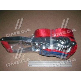 Стяжка вантажу, 5t. 50mm.x5m. (0.5 + 4.5) подовжена ручка <RIDER>