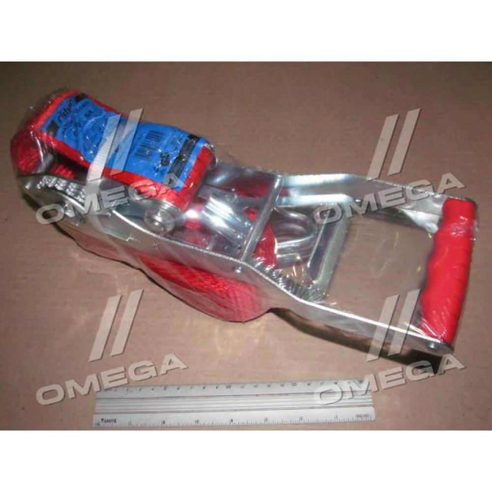 Стяжка груза, 5t. 50mm.x6m.(0.5+5.5) удлиненная ручка <RIDER>