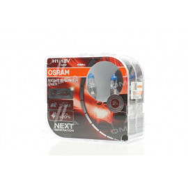 Лампа фарна H1 12V 55W P14,5s NIGHT BREAKER® LASER next generation (+150) компл (вир-во OSRAM)