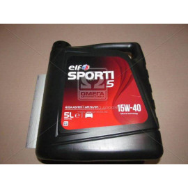 Олива моторн. ELF SPORTI 5 15W-40 (Каністра 5л)