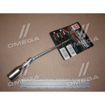 Ключ свечной, цельная мет. ручка 21 мм <ДК> 