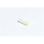 Світлодіод T5, білий, 1,2W, панель приладів, W2*4.6d, 24V, COB (ви-во Китай) 