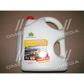 Антифриз GreenCool GС4010, 5 кг (жовтий)  Антифриз GreenCool GС4010, 5 кг (жовтий)