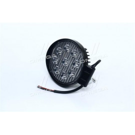 Фара LED додаткова 12 / 24V, 9 * 3W, D = 112 мм <Tempest>