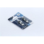 Лампа LED б / ц габарит і панель приладів T10 доп. опору. 2SMD W5W 12V WHITE 2шт. блістер <TEMPEST> 