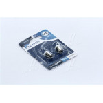 Лампа LED габарит, підсів. панелі приладів T8-03 (1LED) BA9S конус білий 12V 2шт. блістер <TEMPEST> 