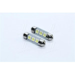 Лампа LED Софітні C5W 24V T11x36-S8.5 (3 SMD size5050) 2шт. блістер <TEMPEST> 