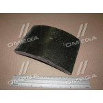 Накладка колодки гальмівна ПТС-9, ПРТ (В -во України) 