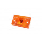 Ліхтар габарит. бічний зі світлоповерт., оранж, 24В, 124х69х51 (Руслан-Комплект) 