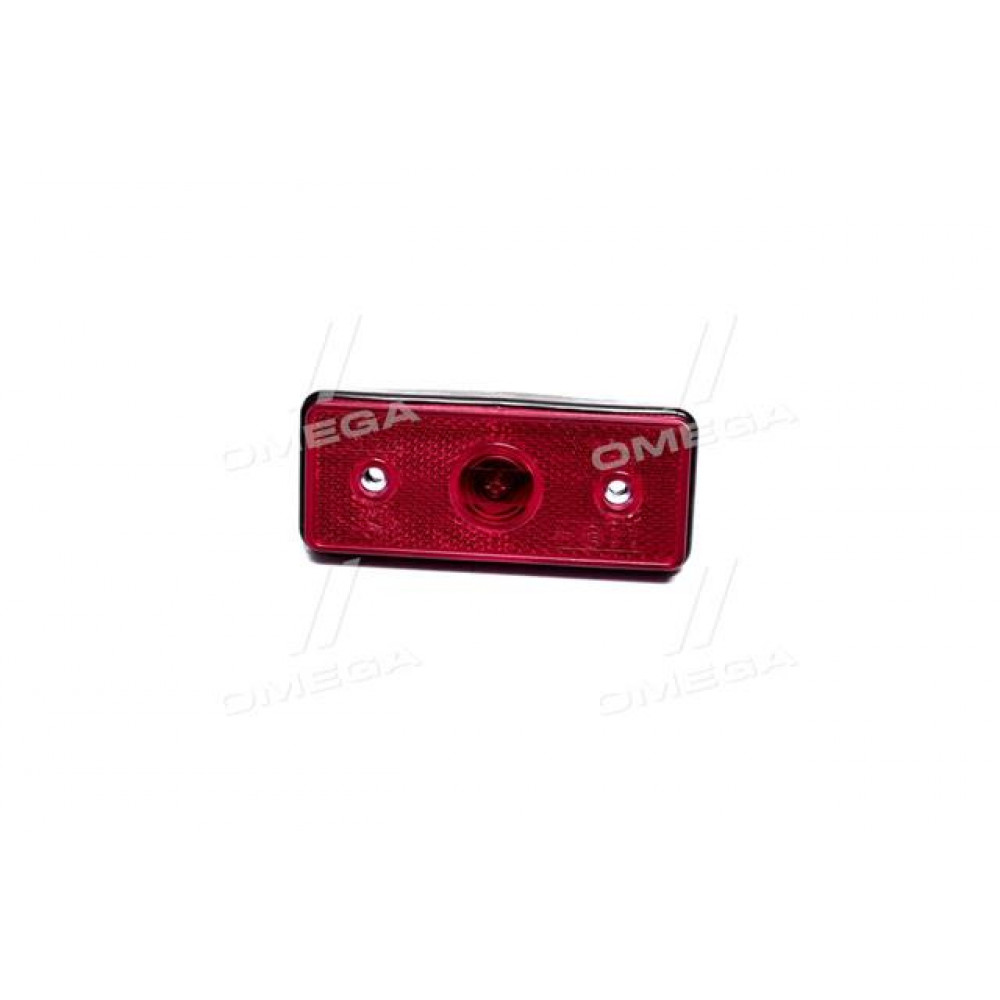 Фонарь габаритный задний со световозвращ., красный, 24В, 115х50х48 (Руслан-Комплект)