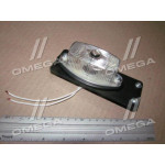 Ліхтар габарит. передній, білий, на гумовій пластині, б/л, 135х50х46 (Руслан-Комплект) 