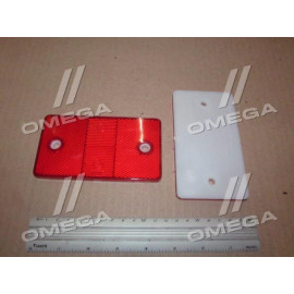 Световозвращатель (катафот) красный, 124x69x7,5 (Руслан-Комплект)