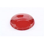 Скло заднього ліхтаря габарита, стопа Богдан (червоне) <ДК> 