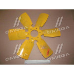 Крильчатка вентилятора ГАЗ 3309,33104 ВАЛДАЙ,ПАЗ 4234, двиг. 245,243 (6 лопатей, метал.) 