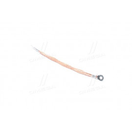 Провод массы (након. 168 лат.) 22 см (плетенка АМГ 16мм. кв)   (ви-во Україна)