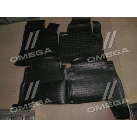 Коврики в салон HYUNDAI Santa Fe 05/2010-2012, 4 шт. (полиуретан)(про-во NOVLINE)