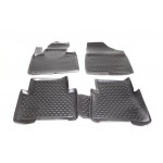 Килимки в салон HYUNDAI Santa Fe, 2012-> 4 шт. (Поліуретан) (в-во NOVLINE) 