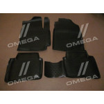 Килимки в салон HYUNDAI Solaris, 2017->, Comfort, 4 шт. (Поліуретан) (в-во NOVLINE) 