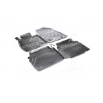 Килимки в салон MAZDA 6, 2012-2015, 2015->, сивий. 4 шт. (Поліуретан) (в-во NOVLINE) 