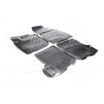 Килимки 3D в салон RENAULT Sandero / Sandero Stepway, 2014->, 4 шт. (Поліуретан) (в-во NOVLINE) 